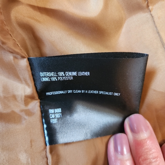 Bernardo EUC cafe style leather jacket S - Picture 11 of 12